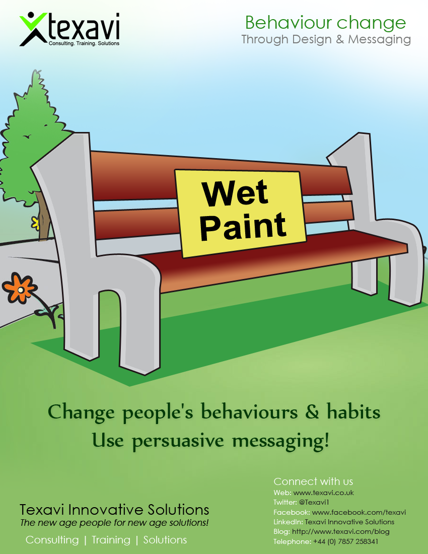 Behaviour Change Thru Design & Messaging