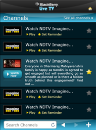 Mobile TV-VOD App